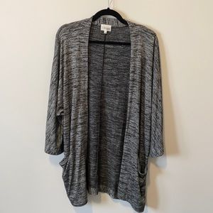 Wilfred Free Open front grey cardigan